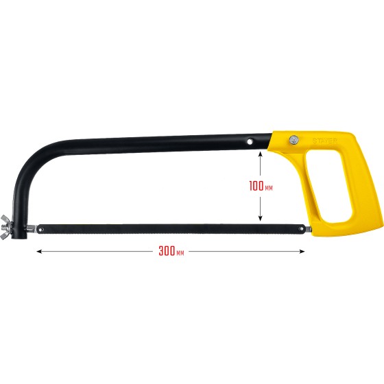 STAYER MS-200, 250 - 300 мм, ножовка по металлу (1577) STAYER MS-200, 250 - 300 мм, ножовка по металлу (1577)