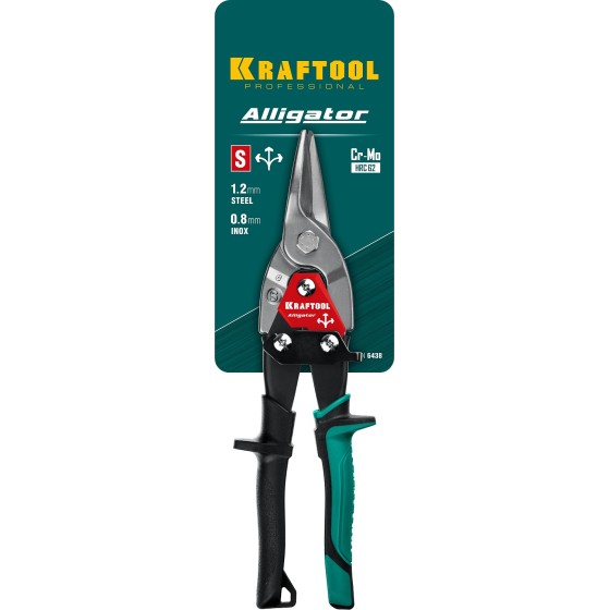 KRAFTOOL Alligator, 250 мм, прямые ножницы по металлу (2328-S) KRAFTOOL Alligator, 250 мм, прямые ножницы по металлу (2328-S)