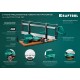 KRAFTOOL Alligator 3D, 600 мм, стусло прецизионное поворотно-наклонное (15451-600) KRAFTOOL Alligator 3D, 600 мм, стусло прецизионное поворотно-наклонное (15451-600)