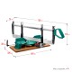 KRAFTOOL Alligator 3D, 600 мм, стусло прецизионное поворотно-наклонное (15451-600) KRAFTOOL Alligator 3D, 600 мм, стусло прецизионное поворотно-наклонное (15451-600)