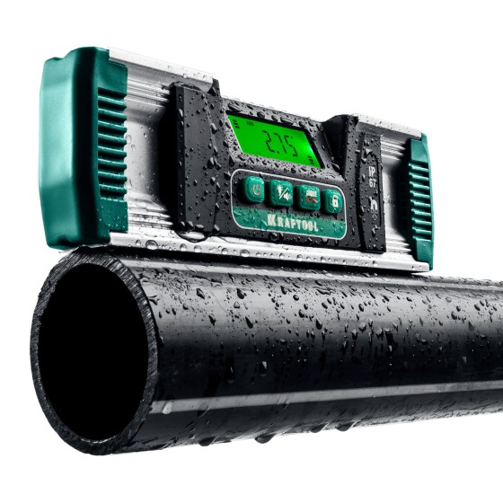KRAFTOOL EXTREM, 0 - 360°, точность 0.05°, HOLD, IP67, электронный уровень-уклономер (34686) KRAFTOOL EXTREM, 0 - 360°, точность 0.05°, HOLD, IP67, электронный уровень-уклономер (34686)