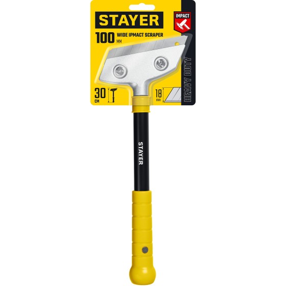 STAYER 100 мм, длина 300 мм, ударный скребок (08504)