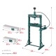 KRAFTOOL PMP-12, 12 т, гидравлический пресс с гидронасосом и манометром (43472-12) KRAFTOOL PMP-12, 12 т, гидравлический пресс с гидронасосом и манометром (43472-12)