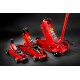 STAYER F-35 RED FORCE, 3.5 т, 145 - 500 мм, подкатной домкрат с быстрым и высоким подъемом для СТО, Professional (43155-3.5)
