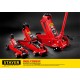 STAYER F-35 RED FORCE, 3.5 т, 145 - 500 мм, подкатной домкрат с быстрым и высоким подъемом для СТО, Professional (43155-3.5)