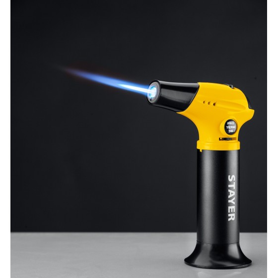STAYER ProTerm 35, 1300°С, автономная газовая горелка с пьезоподжигом, Professional (55522) STAYER ProTerm 35, 1300°С, автономная газовая горелка с пьезоподжигом, Professional (55522)