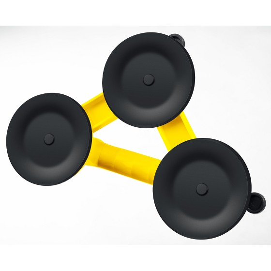 STAYER MAXLift, 140 кг, тройной пластмассовый стеклодомкрат (33718-3)