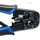 ЗУБР RJ7, (RJ45, RJ11, RJ12), 203 мм, универсальный кримпер, Профессионал(22650) ЗУБР RJ7, (RJ45, RJ11, RJ12), 203 мм, универсальный кримпер, Профессионал(22650)