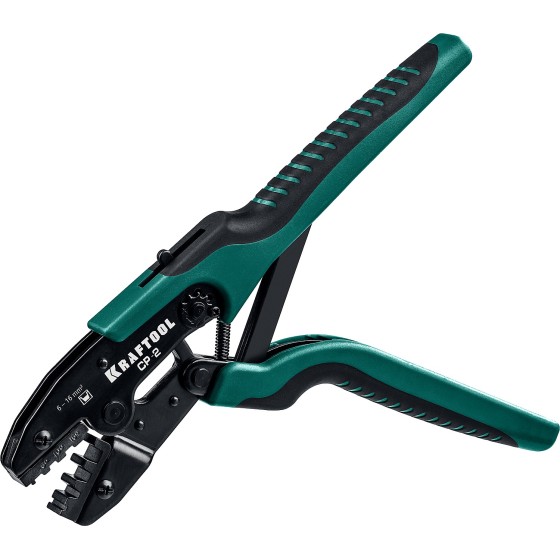 KRAFTOOL CP-2, 6 - 16 мм2, для втулочных наконечников, пресс-клещи (45461-2) KRAFTOOL CP-2, 6 - 16 мм2, для втулочных наконечников, пресс-клещи (45461-2)