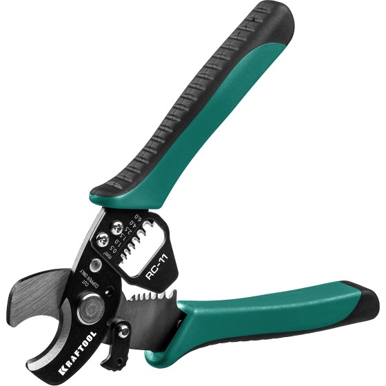 KRAFTOOL RC-11, 2 в 1, кабельные ножницы (22696-2) KRAFTOOL RC-11, 2 в 1, кабельные ножницы (22696-2)