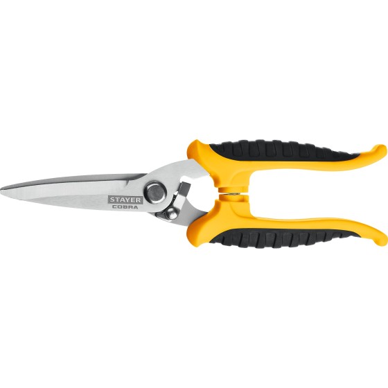 STAYER COBRA, 200 мм, Универсальные технические ножницы, Professional (23227) STAYER COBRA, 200 мм, Универсальные технические ножницы, Professional (23227)