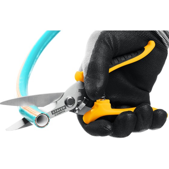 STAYER COBRA, 200 мм, Универсальные технические ножницы, Professional (23227) STAYER COBRA, 200 мм, Универсальные технические ножницы, Professional (23227)