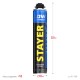 STAYER LOW EXPANSION, 800 мл, пистолетная, выход до 50 л, всесезонная, с низким вторичным расширением, монтажная пена, Professional (41136) STAYER LOW EXPANSION, 800 мл, пистолетная, выход до 50 л, всесезонная, с низким вторичным расширением, монтажная пена, Professional (41136)