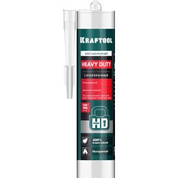KRAFTOOL HEAVY DUTY, 310 мл, белый, особопрочный монтажный клей (41348) KRAFTOOL HEAVY DUTY, 310 мл, белый, особопрочный монтажный клей (41348)