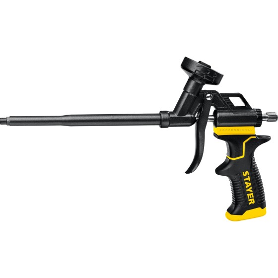 STAYER Black PRO, тефлоновый пистолет для монтажной пены, Professional (06862) STAYER Black PRO, тефлоновый пистолет для монтажной пены, Professional (06862)