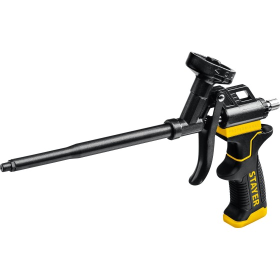 STAYER Black PRO, тефлоновый пистолет для монтажной пены, Professional (06862) STAYER Black PRO, тефлоновый пистолет для монтажной пены, Professional (06862)