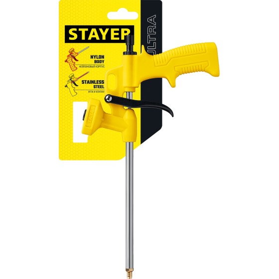 STAYER Ultra, нейлоновый пистолет для монтажной пены (06860)