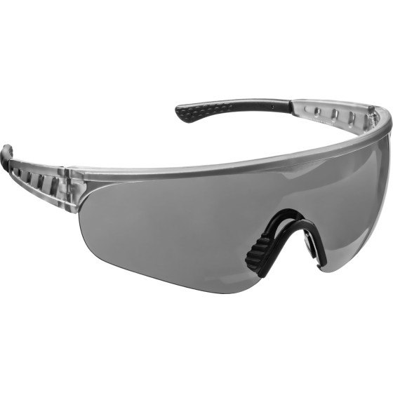 STAYER HERCULES, открытого типа, серые, широкое моностекло, защитные очки, Professional (2-110432) STAYER HERCULES, открытого типа, серые, широкое моностекло, защитные очки, Professional (2-110432)