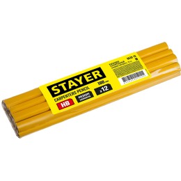 STAYER 180 мм, HB, строительный карандаш плотника (0630-18) STAYER 180 мм, HB, строительный карандаш плотника (0630-18)