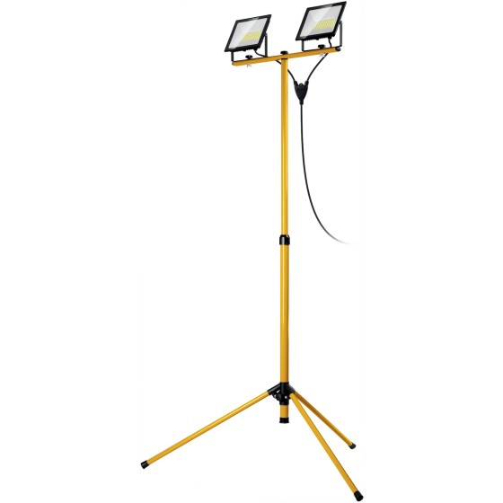 STAYER LED-MAX, 2 х 50 Вт, 6500 К, IP 65, 1.6 м, светодиодные прожекторы на штативе (56925-2-50) STAYER LED-MAX, 2 х 50 Вт, 6500 К, IP 65, 1.6 м, светодиодные прожекторы на штативе (56925-2-50)