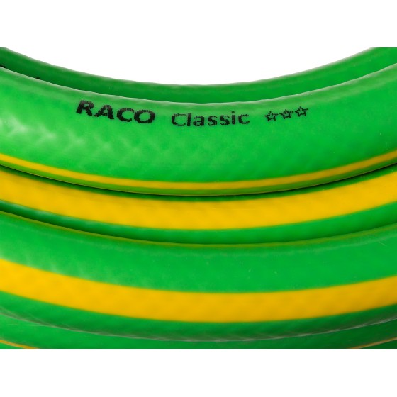 RACO CLASSIC, 1/2″, 50 м, 25 атм, трёхслойный, армированный, поливочный шланг (40306-1/2-50) RACO CLASSIC, 1/2″, 50 м, 25 атм, трёхслойный, армированный, поливочный шланг (40306-1/2-50)