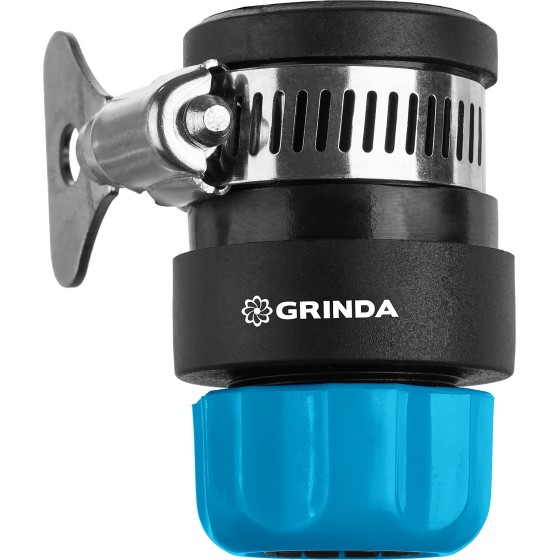 GRINDA TCC-34, диаметр 3/4″, с металлическим хомутом, для шланга, быстросъемный соединитель, PROLine (8-426335) GRINDA TCC-34, диаметр 3/4″, с металлическим хомутом, для шланга, быстросъемный соединитель, PROLine (8-426335)