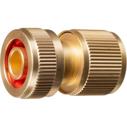 GRINDA BC-12A, 1/2″, с автостопом, из латуни, для шланга, быстросъемный соединитель, PROLine (8-426129)