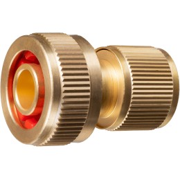 GRINDA BC-34A, 3/4″, для шланга, с автостопом, из латуни, быстросъёмный соединитель, PROLine (8-426130)