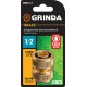 GRINDA BM-34, диаметр 3/4″, из латуни, для шланга, ремонтная муфта, PROLine (8-426143) GRINDA BM-34, диаметр 3/4″, из латуни, для шланга, ремонтная муфта, PROLine (8-426143)