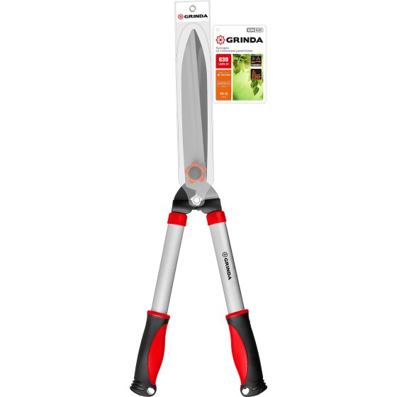 GRINDA GH-630, 630 мм, закаленные лезвия, антикор. покрытие, стальные рукоятки, кусторез (8-423551) GRINDA GH-630, 630 мм, закаленные лезвия, антикор. покрытие, стальные рукоятки, кусторез (8-423551)