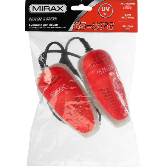 MIRAX 2 х 5 Вт, электрическая сушилка для обуви (55448) MIRAX 2 х 5 Вт, электрическая сушилка для обуви (55448)