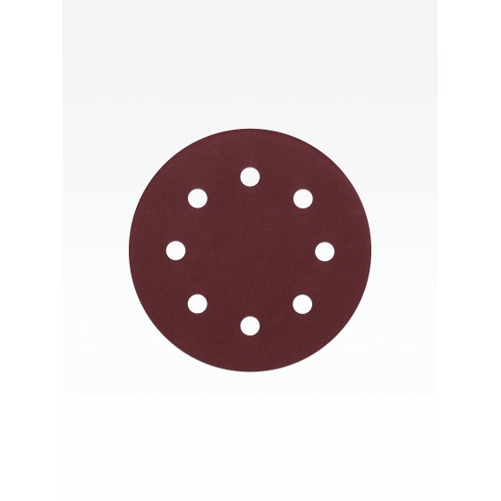 STEHER DWH-180-S 180 мм, Р120, шлифовальный круг на липучке, 8 отв., 5 шт. (35682-120) STEHER DWH-180-S 180 мм, Р120, шлифовальный круг на липучке, 8 отв., 5 шт. (35682-120)