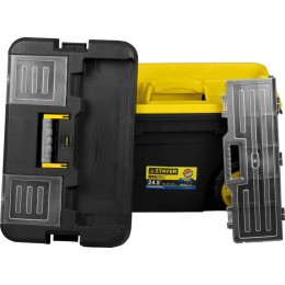 STAYER BIGPro, 620 х 370 х 420 мм, (24.5″), Пластиковый ящик-тележка для инструментов, Professional (38107-24) STAYER BIGPro, 620 х 370 х 420 мм, (24.5″), Пластиковый ящик-тележка для инструментов, Professional (38107-24)