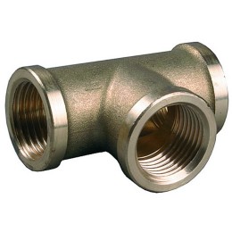 GENERAL FITTINGS внутренняя резьба 1″, латунь, тройник (51055-1) GENERAL FITTINGS внутренняя резьба 1″, латунь, тройник (51055-1)
