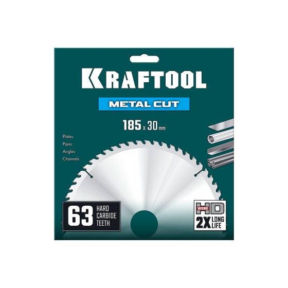 KRAFTOOL Metal Cut 185 х 30 мм, 63Т, диск пильный по металлу и стали (36954-185-30-63) KRAFTOOL Metal Cut 185 х 30 мм, 63Т, диск пильный по металлу и стали (36954-185-30-63)