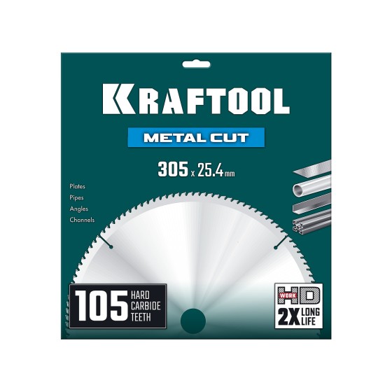 KRAFTOOL Metal Cut 305 х 25.4 мм, 105Т, диск пильный по металлу и стали (36954-305-25.4-105) KRAFTOOL Metal Cut 305 х 25.4 мм, 105Т, диск пильный по металлу и стали (36954-305-25.4-105)