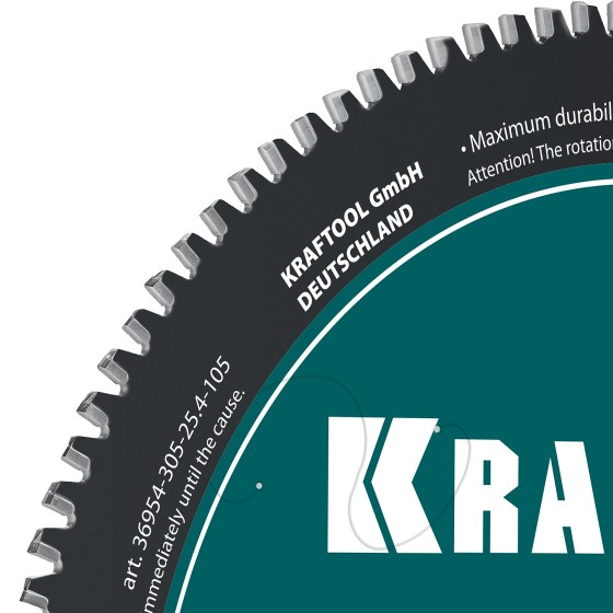 KRAFTOOL Metal Cut 305 х 25.4 мм, 105Т, диск пильный по металлу и стали (36954-305-25.4-105) KRAFTOOL Metal Cut 305 х 25.4 мм, 105Т, диск пильный по металлу и стали (36954-305-25.4-105)