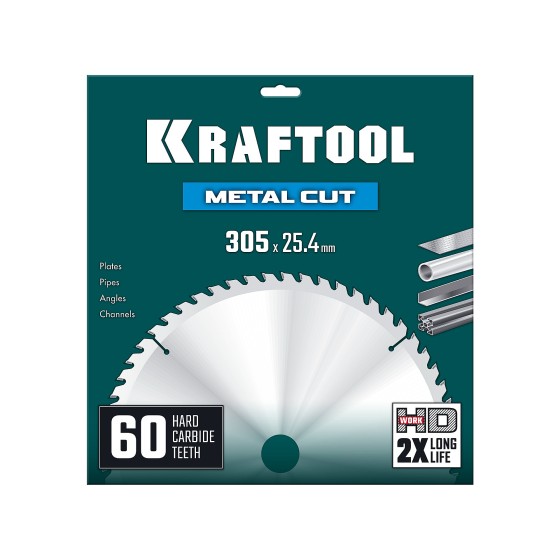 KRAFTOOL Metal Cut 305 х 25.4 мм, 60Т, диск пильный по металлу и стали (36954-305-25.4-60) KRAFTOOL Metal Cut 305 х 25.4 мм, 60Т, диск пильный по металлу и стали (36954-305-25.4-60)