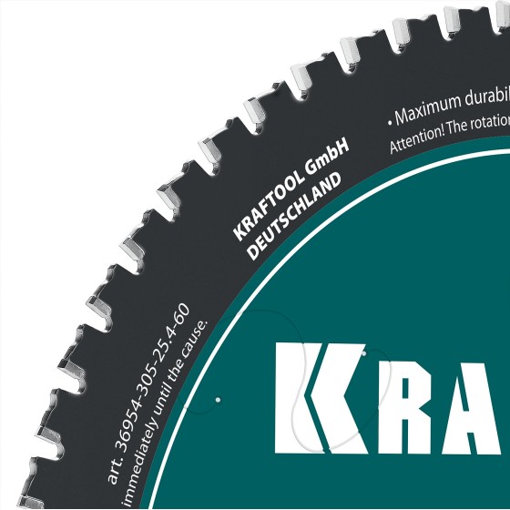 KRAFTOOL Metal Cut 305 х 25.4 мм, 60Т, диск пильный по металлу и стали (36954-305-25.4-60) KRAFTOOL Metal Cut 305 х 25.4 мм, 60Т, диск пильный по металлу и стали (36954-305-25.4-60)