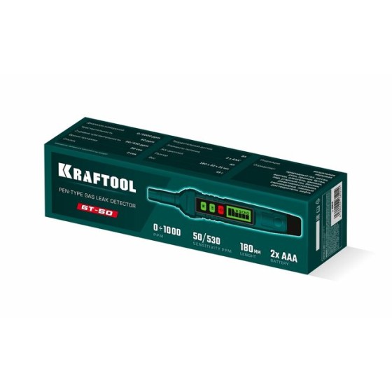 KRAFTOOL GT-50 портативный газоанализатор (45810) KRAFTOOL GT-50 портативный газоанализатор (45810)