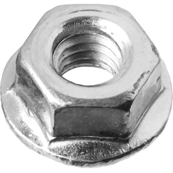 ЗУБР DIN 6923, кл. пр. 6, M4, цинк, 5 кг, гайка с фланцем (303630-04) ЗУБР DIN 6923, кл. пр. 6, M4, цинк, 5 кг, гайка с фланцем (303630-04)
