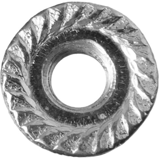 ЗУБР DIN 6923, кл. пр. 6, M4, цинк, 5 кг, гайка с фланцем (303630-04) ЗУБР DIN 6923, кл. пр. 6, M4, цинк, 5 кг, гайка с фланцем (303630-04)