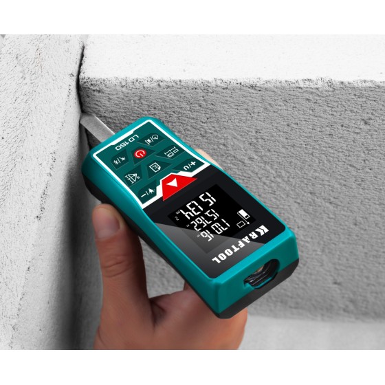 KRAFTOOL LD-150, 5 см - 150 м, лазерный дальномер (34767)