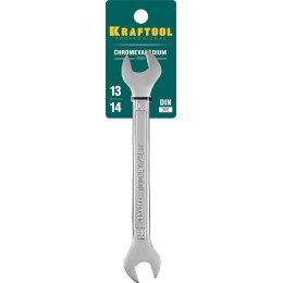 KRAFTOOL 13 х 14 мм, рожковый гаечный ключ (27033-13-14) KRAFTOOL 13 х 14 мм, рожковый гаечный ключ (27033-13-14)
