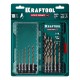 KRAFTOOL STEP POINT, 10 шт, набор сверл по металлу для винтовёртов и шуруповертов IMPACT READY (29653-H10) KRAFTOOL STEP POINT, 10 шт, набор сверл по металлу для винтовёртов и шуруповертов IMPACT READY (29653-H10)