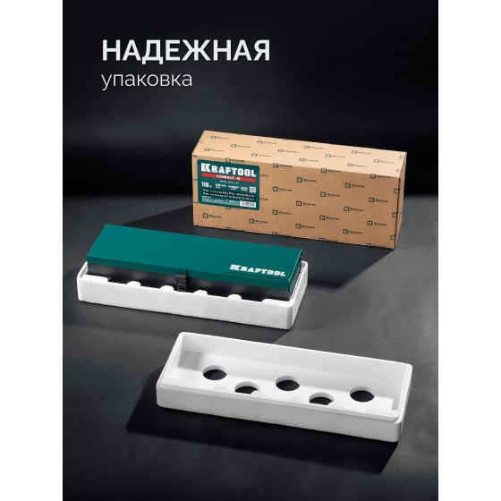 KRAFTOOL Cobalt, 118 шт, (1-13 мм), сталь М42, HSS-Co(8%), набор сверл по металлу (29656-H118) KRAFTOOL Cobalt, 118 шт, (1-13 мм), сталь М42, HSS-Co(8%), набор сверл по металлу (29656-H118)
