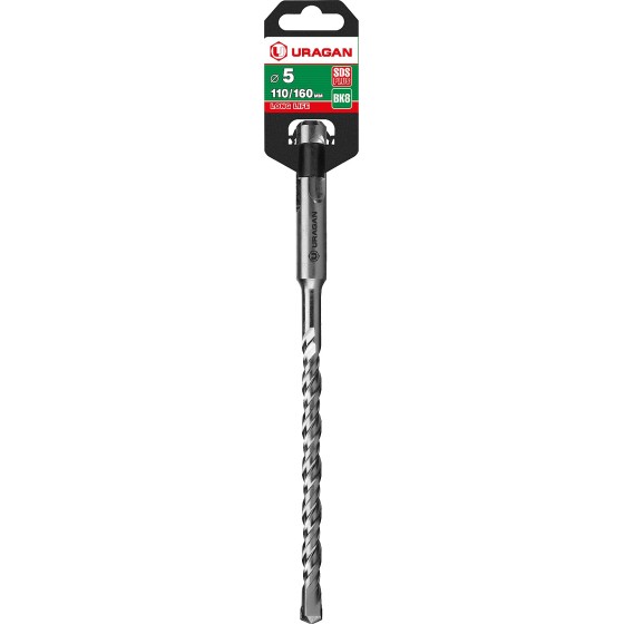 URAGAN 5 х 160 мм, SDS-plus бур (29311-160-05) URAGAN 5 х 160 мм, SDS-plus бур (29311-160-05)