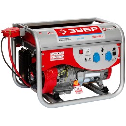 ЗУБР 5500 Вт, гибридный генератор (бензин / газ) (ЗЭСГ-5500)
