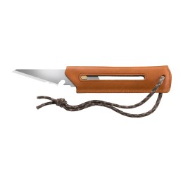 OLFA WORKS BK1 CAMEL BUSHCRAFT KNIFE многоцелевой нож со сменным лезвием с чехлом (OW-BK1L-CL) OLFA WORKS BK1 CAMEL BUSHCRAFT KNIFE многоцелевой нож со сменным лезвием с чехлом (OW-BK1L-CL)