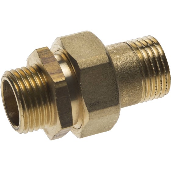 GENERAL FITTINGS штуцер/штуцер, 1/2″, соединитель с накидной гайкой (51037-S/S-1/2)
